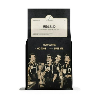 Cà phê rang xay midland _túi 200gram_ 70% fine robusta honey mori farm & 30% arabica dalat _ lejcafe