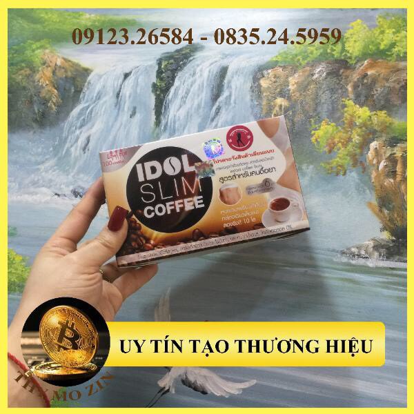 [Check QR  ] Cà phê idol slim, mẫu cũ ,1 hộp 10 gói x 15g