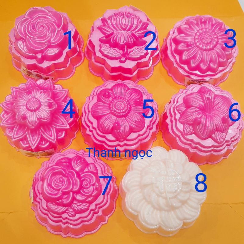 Khuôn trung thu rau câu ngọc lan