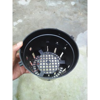 Chậu nhựa trồng lan phi 18