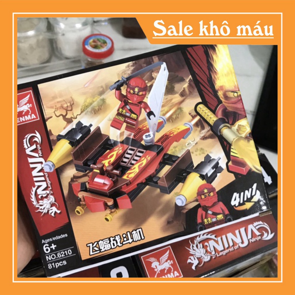 Lắp Ráp Xếp Hình Lego Ninjago Cho Bé Ninjago, Lego Dragon OBM : Set 8 Bộ 4 Mẫu Sỉ Đồ Chơi Trẻ Em Hà Nội