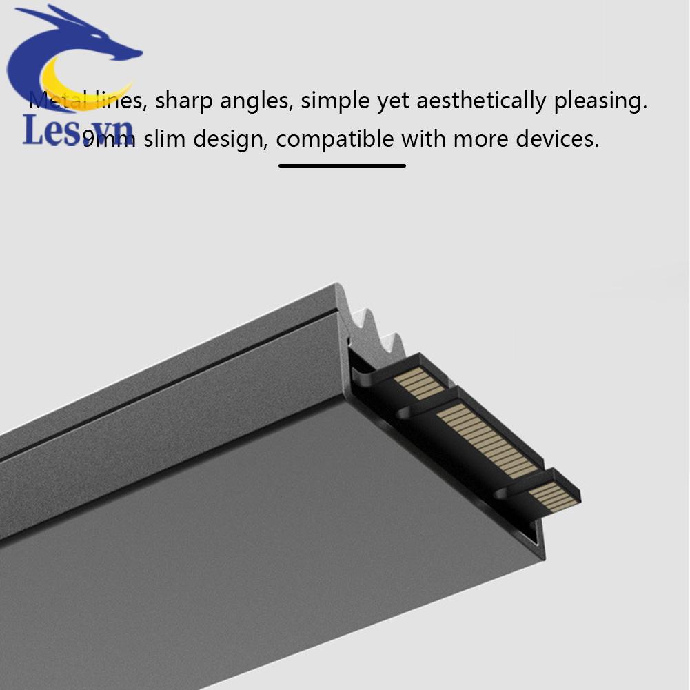 Bộ Tản Nhiệt Bằng Hợp Kim Nhôm M2-LD02 9mm M.2 2280 SSD