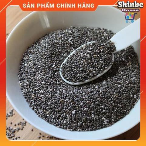 Hàng Chính Hãng ⚡GIÁ HỦY DIỆT⚡ Hạt Chia Úc Đen Black Bag 500g  Chất Lượng