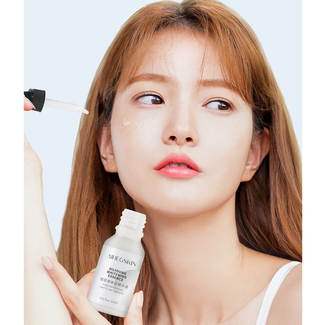 Serum dưỡng trắng da mờ nám tàn nhang Aihegskin Oilyoung Whitening Essence 15ML Senabeauty | BigBuy360 - bigbuy360.vn