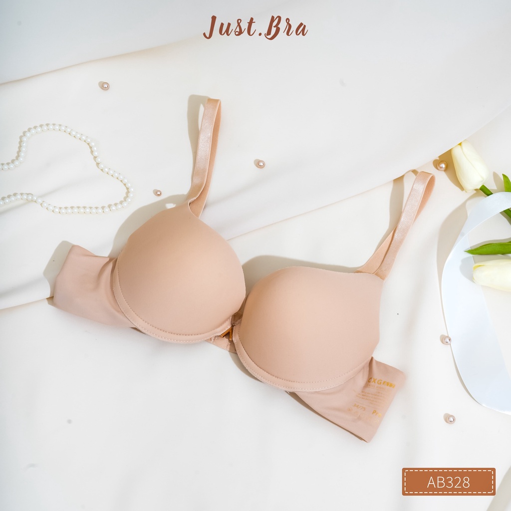 Áo ngực có gọng Just Bra mút vừa nâng ngực tự nhiên gom ngực tốt AB328