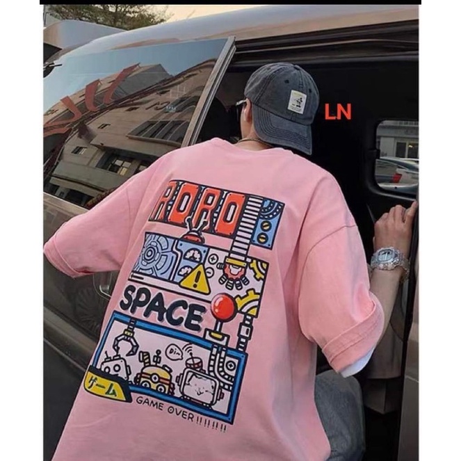 Áo phông RORO in lưng DA6