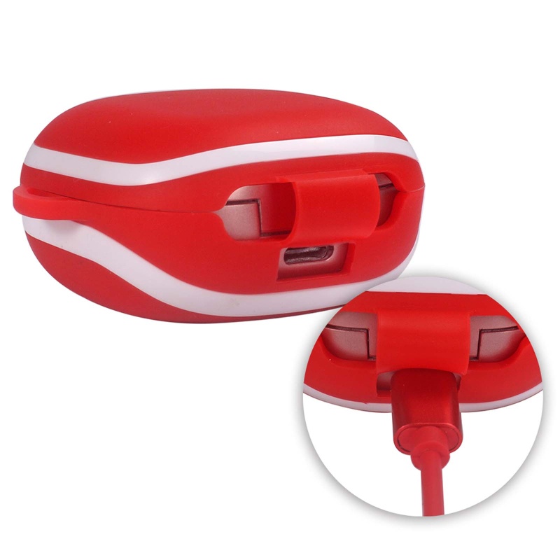 Vỏ Bảo Vệ Hộp Sạc Tai Nghe Không Dây Bằng Silica Chống Trầy Chống Trượt Cho Buds Live