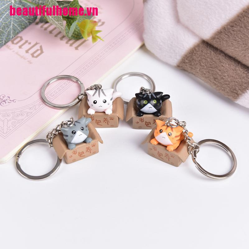 Chìa Khóa Mèo Hoạt Hình Dễ Thương