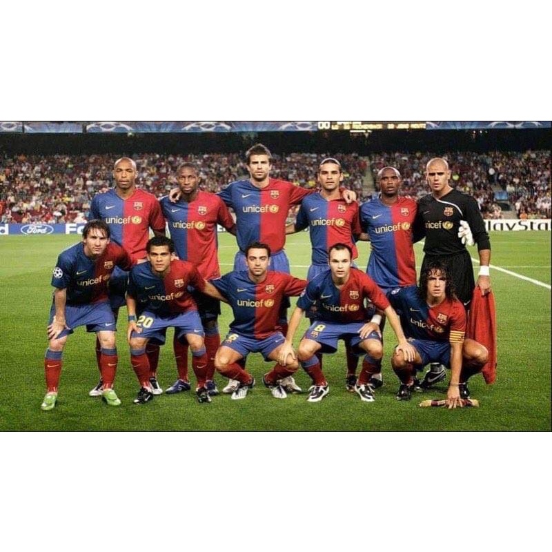 Áo Thun Đá Banh Barcelona 2009 Hàng Thái