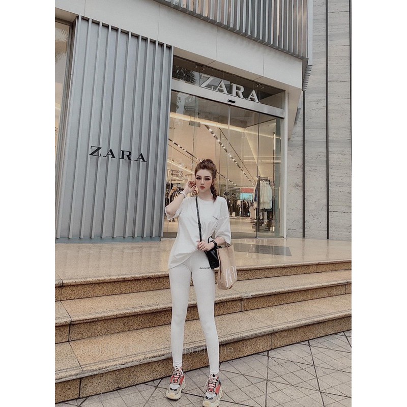 Bộ nữ cộc tay, bộ nữ trơn, chất cotton, SIÊU MÁT, co dãn tốt, KHÔNG NHĂN NHÚM | BigBuy360 - bigbuy360.vn