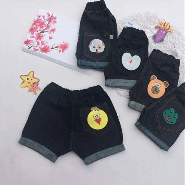 Quần giả jean hình thú bé trai bé gái hàng Việt Nam