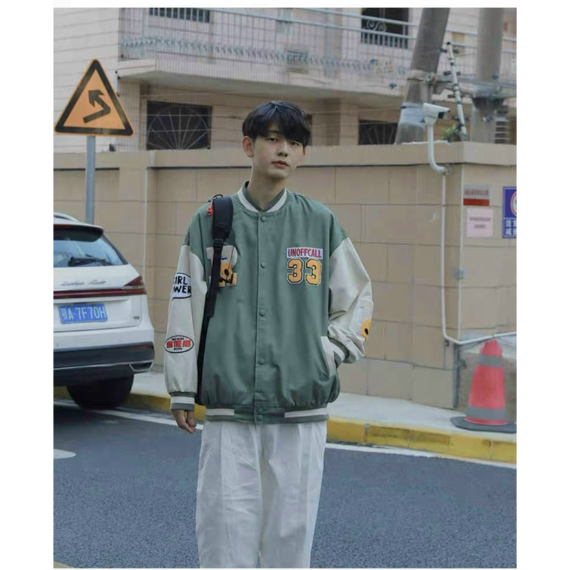 Áo Khoác Nam Chất Nỉ Dày Mịn Màu Xanh In Số 33 Form Rộng Mặc Đẹp Thoải Mái Đi Choi, Du Lịch NEW UNISEX