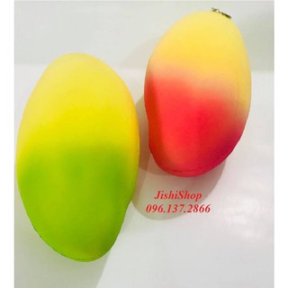  SQUISHY QuẢ XOÀI KHỔNG LỒ DÀI 20CM - màu ngẫu nhiên  Ut187