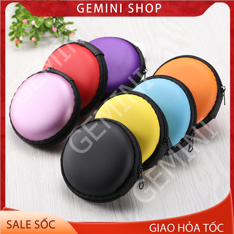 Hộp đựng tai nghe, cáp sạc dây sạc GEMINI SHOP