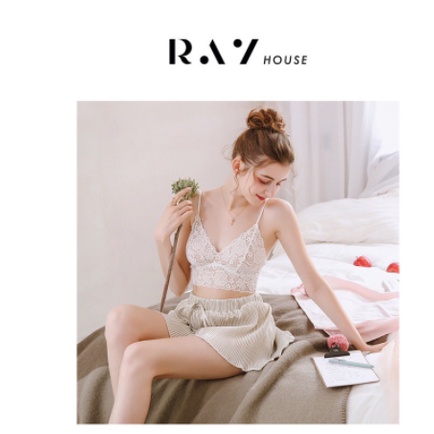 Áo Bra Ren Quây Hai Dây Sexy Gợi Cảm Cho Bạn Gái 992