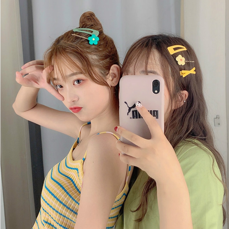 Set 7 kẹp tóc thời trang Hàn Quốc cho nữ