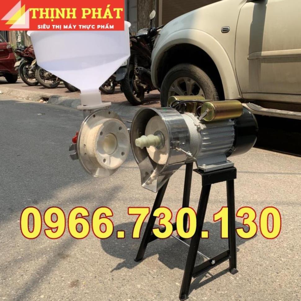 Máy xay bột gạo nước 2.2kW Shiruku, đầu nghiền bằng Inox hoặc Nhôm