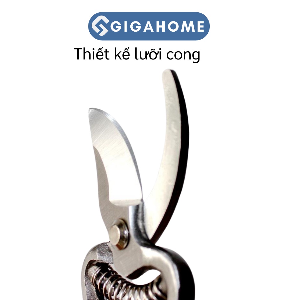 Kéo Cắt Tỉa Cành Cây Lưỡi Cong GIGAHOME Bằng Thép Sắc Bén, Không Gỉ 7103