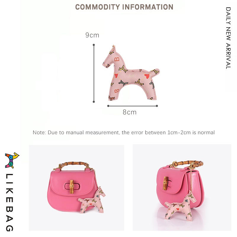 Móc trang trí túi xách hình ngựa Likebag