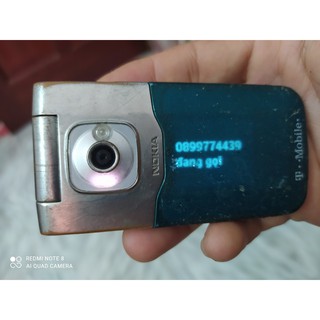 Điện thoại Nokia 7510 supernova mất nắp lưng imei zin