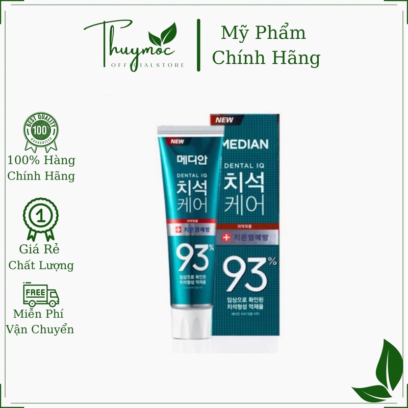 Kem đánh răng Median 93% Hàn Quốc 120g