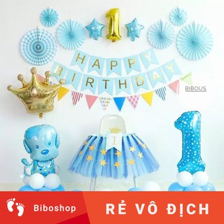 Set sinh nhật cho bé tuổi cún, gà, khỉ, ngựa, trang trí sinh nhật chủ đề công chúa, hoàng tử, siêu nhân, giá sỉ, siêu rẻ