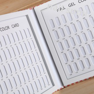 Sổ móng mẫu nail , sổ trưng bày móng ( 120 mấu)