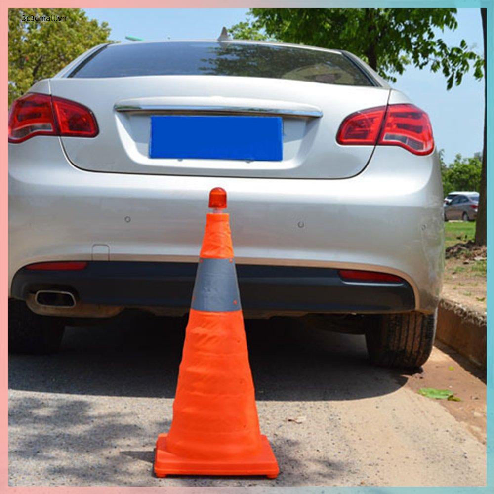 ✨chất lượng cao✨Telescopic Folding Barricades Warning Sign Reflective Oxford Traffic Cone