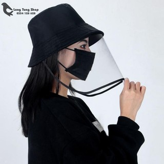 [ NÓN + KHẨU TRANG ] Combo 5 khẩu trang 3D và 1 nón chống giọt bắn
