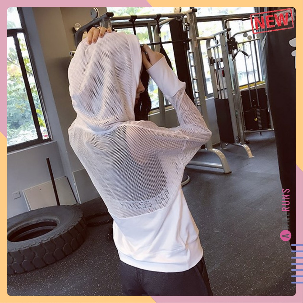 Áo Khoác dài tay thể thao nữ Sweetan (Đồ tập gym,yoga) II Việt Nam Anneruns