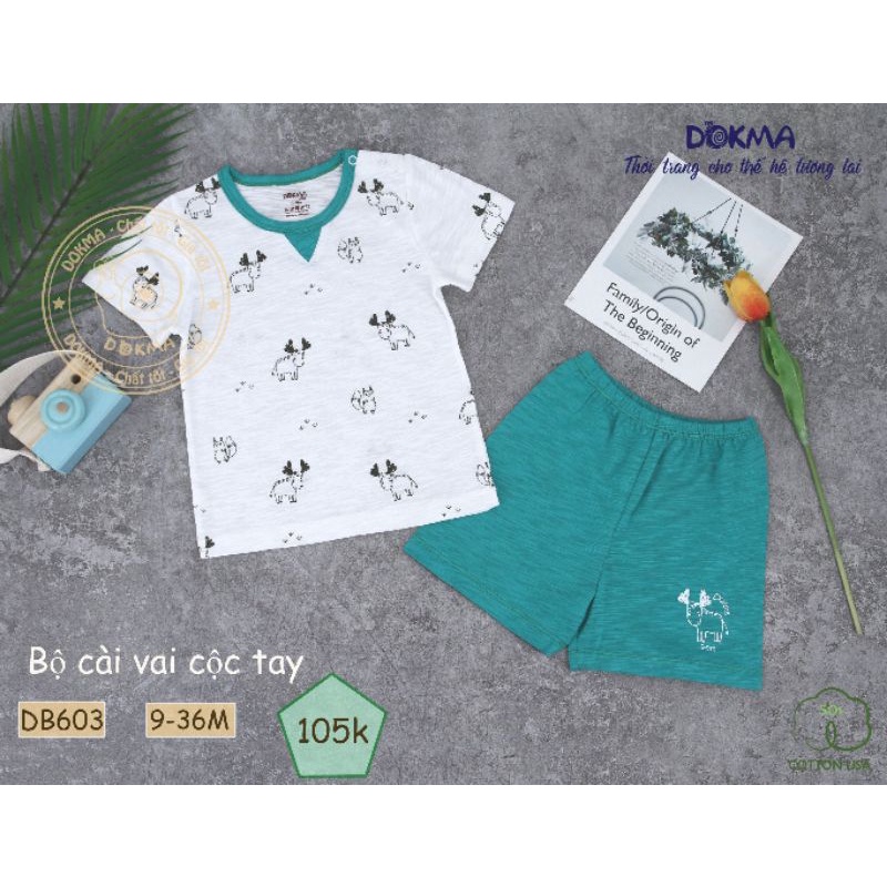 Bộ cài vai cộc tay Dokma