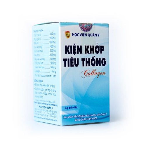 Kiện khớp tiêu thống collagen HVQY 60 Viên
