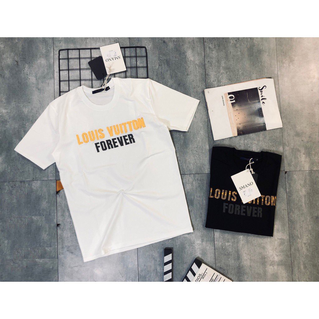 Áo Phông Nam Basic, Áo Thun Tay Ngắn In Chữ Dễ Phối Đồ Chất Thun Co Giãn 4C - AC88 - xuongmaytrungkien | BigBuy360 - bigbuy360.vn