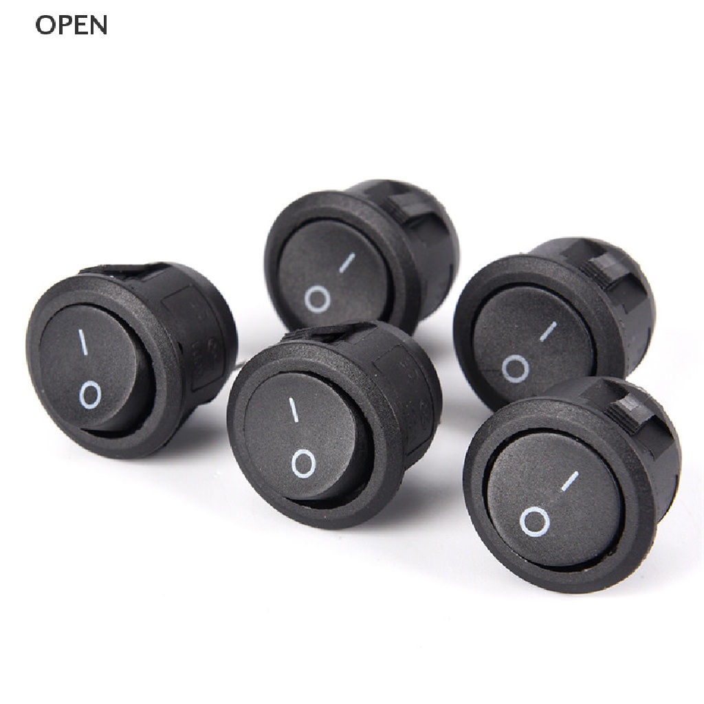 Op 1 Cái Công Tắc Bật Tắt Tròn 2-PIN ON-OFF SPST + Vỏ Chống Thấm Nước my