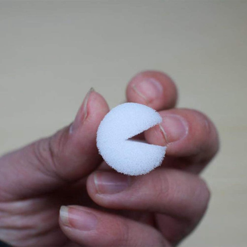 Bộ 100 Miếng Xốp Hình Trụ 19Mm Dùng Trồng Cây Thủy Canh