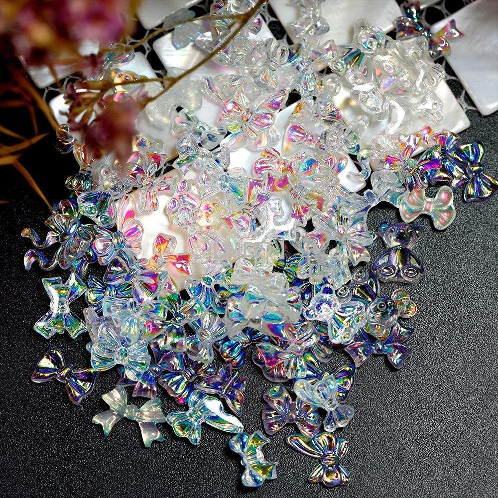 (MỚI) Phụ kiện trang trí hình chú gấu/bướm xinh xắn