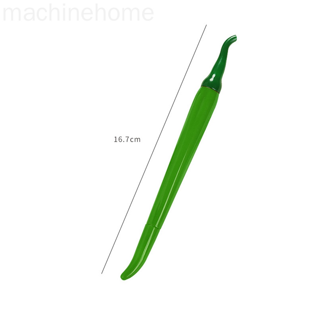 Bút Bi Mực Đen Ngòi 0.5mm Hình Quả Ớt Độc Đáo