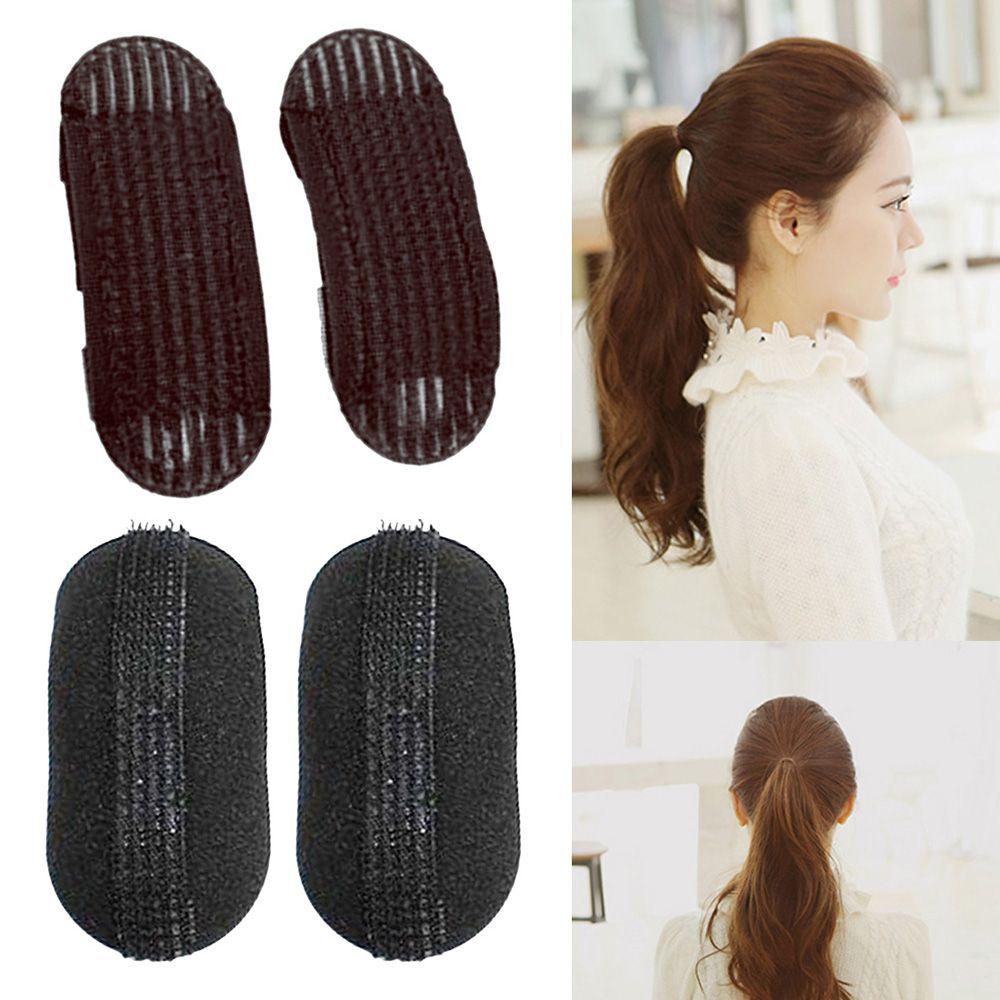 Set 2 Kẹp Tóc Màu Đen Tạo Kiểu Thời Trang