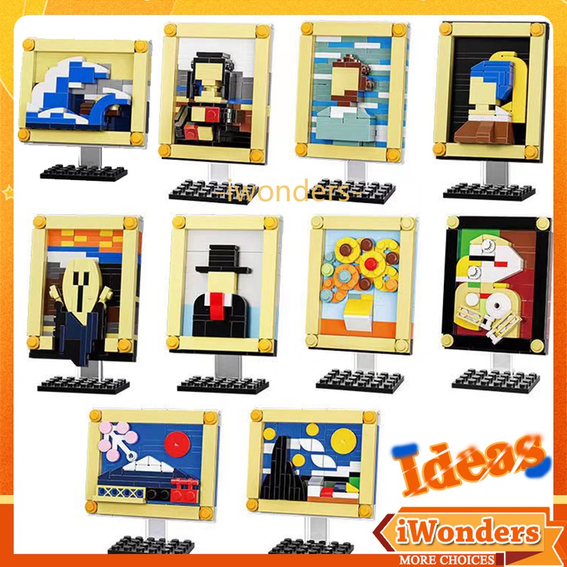 Mô Hình Lắp Ráp Nhân Vật Mona Lisa Trong Phim The Sky Night Kanagawa