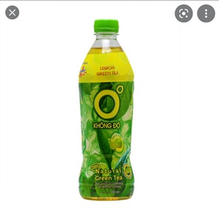 Trà xanh không độ chai 500ml