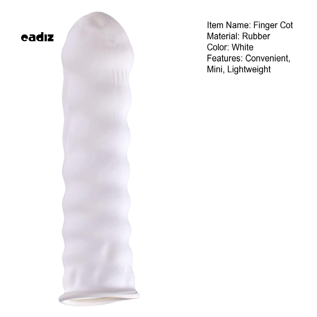 Bộ 50 / 100 Miếng Silicone Bọc Ngón Tay Khi Xăm Hình
