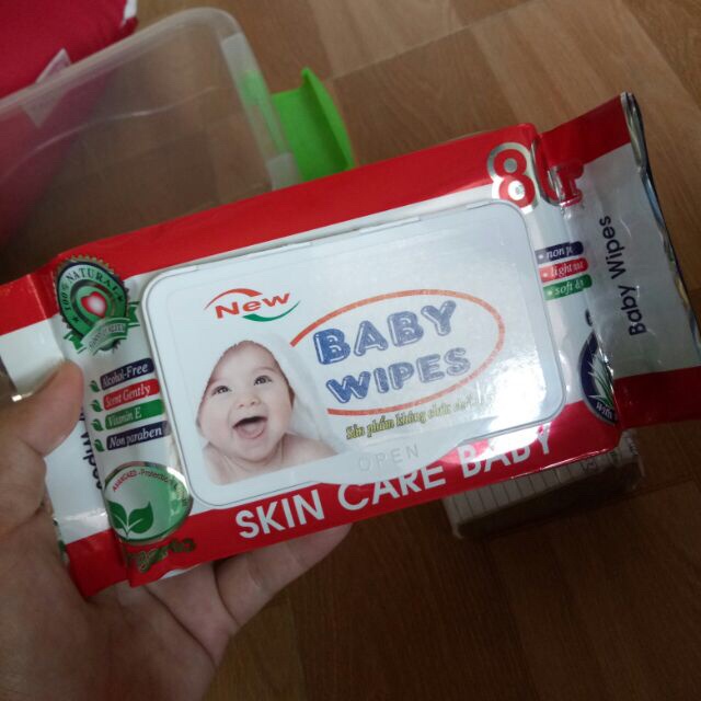 KHĂN ƯỚT BABY WIPE 80 TỜ
