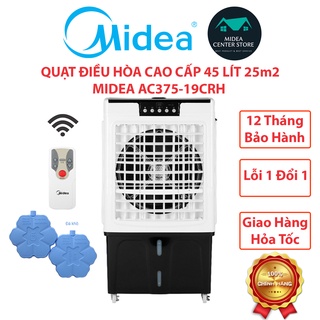[Chính Hãng] Quạt điều hòa cao cấp 45 lít Midea AC375-19CRH, lỗi 1 đổi 1, bảo hành 12 tháng toàn quốc