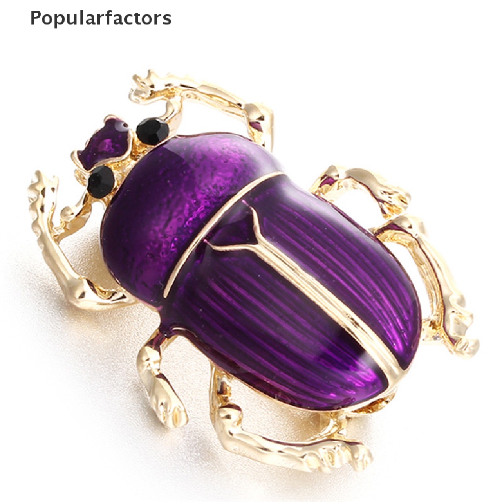 Ghim Cài Áo Hình Cánh Cứng Phong Cách vintage Thời Trang