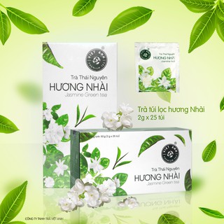 [FREE SHIP 70K] Trà túi lọc Thái Nguyên hương Nhài - TRÀ VIỆT ANH