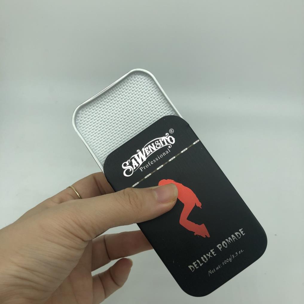 Sáp vuốt tóc SUAWENCITO TRƯỢT ĐEN DELUXE 100gr tạo kiểu giữ nếp cho tóc. HÀNG CHÍNH HÃNG .