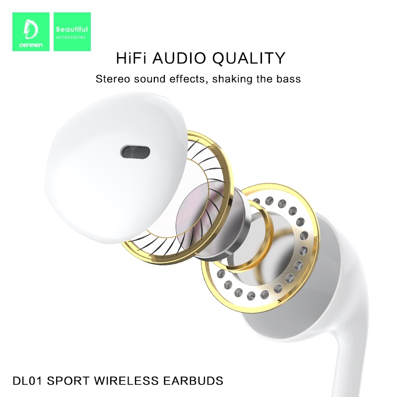Tai nghe thể thao không dây bluetooth ES21 Wonderful sports - hàng chính hãng bảo hành đổi mới