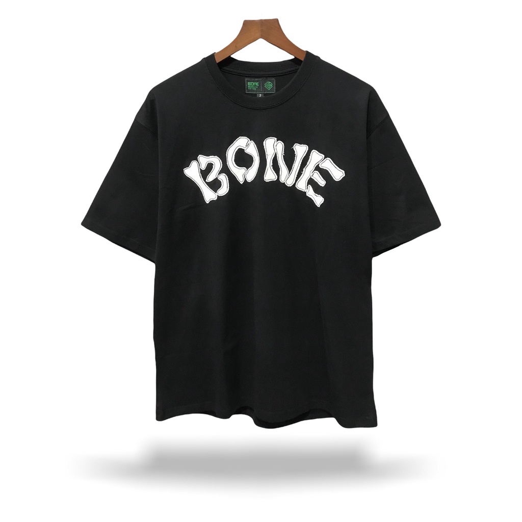 Áo thun unisex Half BONE Tee , áo phông T-shirt nam nữ unisex BONE
