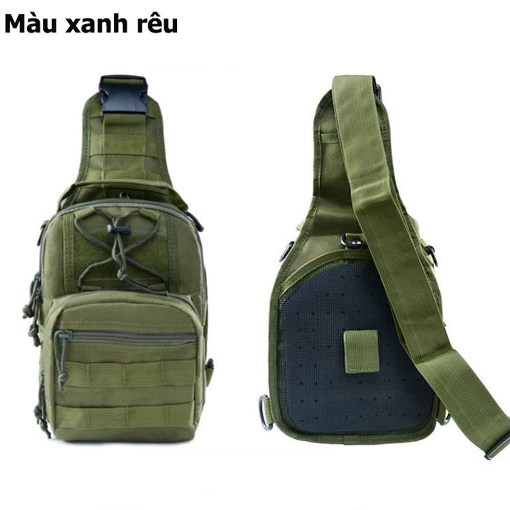 Túi Đeo Chéo Nam Phong Cách Phượt U448 US ARMY Vải KaKiCao Cấp