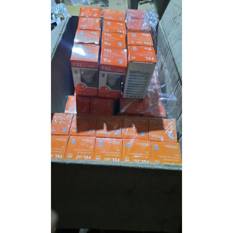 Bóng đèn led bulb bóng tròn 3W /9W bầu kín  FSL tiết kiệm điện /siêu sáng /hàng chính hãng